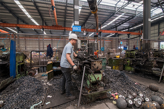 防城港网架配件-螺栓球加工车间